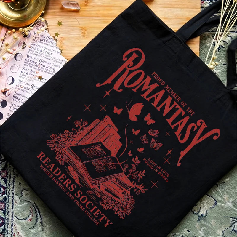 Morally Grey Readers Society Tote Bag 🖤