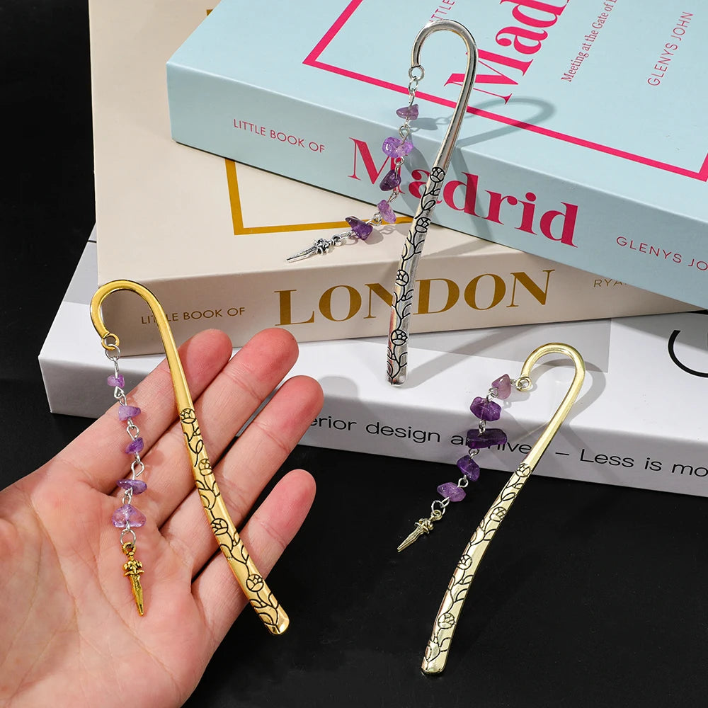 Fantasy Sword Bookmark for Book Lovers
