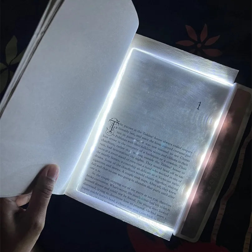 Flat Panel LED Reading Light – Eye-Friendly Book Light