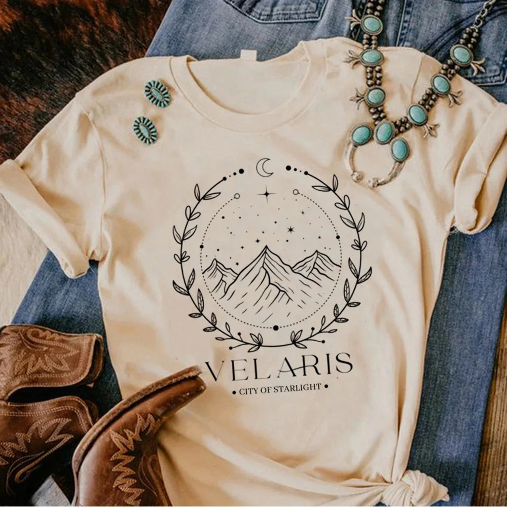 Fantasy Bookish Shirt | Celestial & Cozy Reader Tee