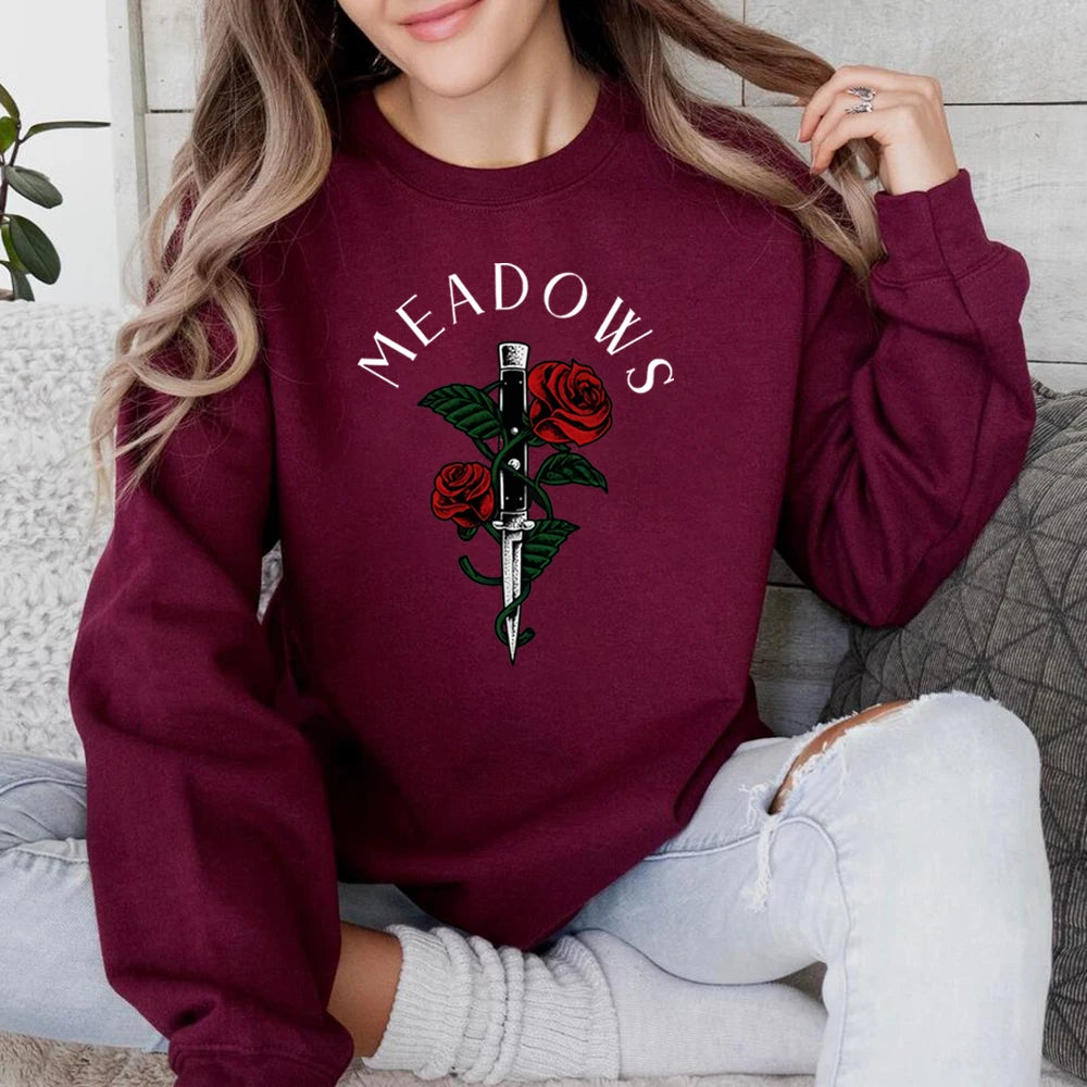 Dark Romance Rose Dagger Sweatshirt