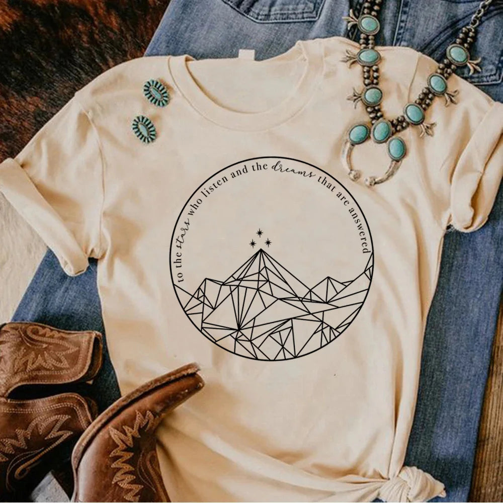 Fantasy Bookish Shirt | Celestial & Cozy Reader Tee