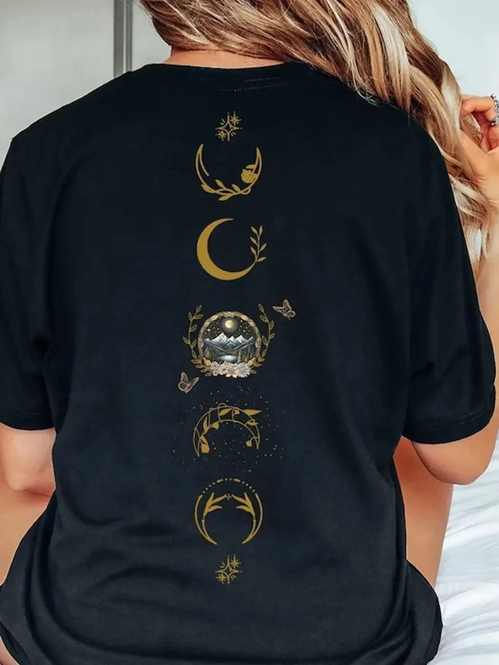 City of Starlight Fantasy Reader Tee