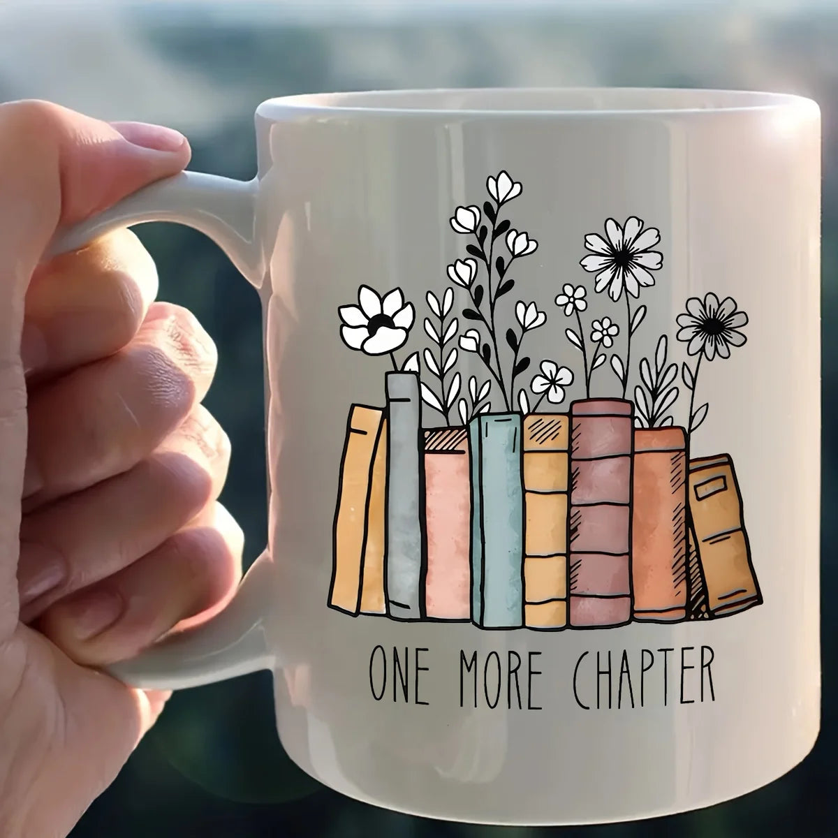 One More Chapter Mug – Cozy Book Lover Gift