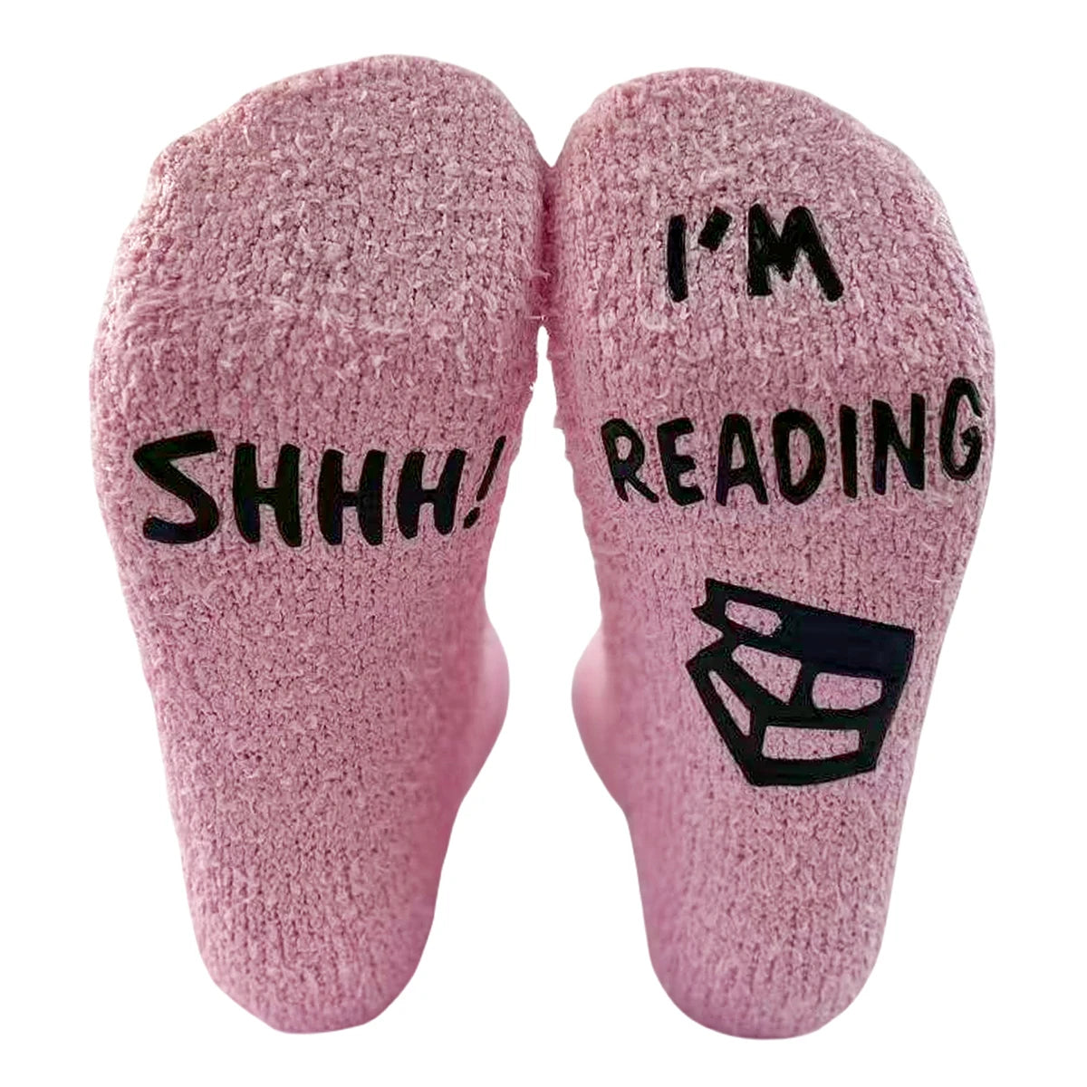 Shhh I’m Reading Cozy Book Lover Socks