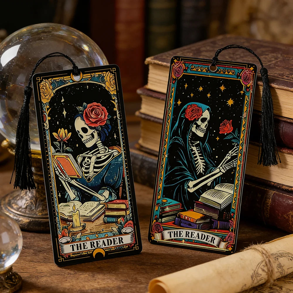 Dark Romance Tarot Bookmark | Gothic Bookish Gift for Readers